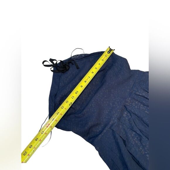 Roland Mouret silk lined navy blue dress - Picture 11 of 15